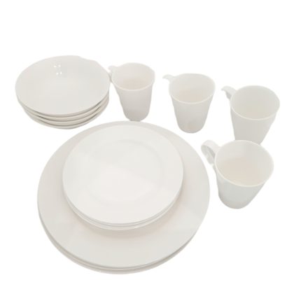 MW WBA COSMO RIM DINNER SET 16PC