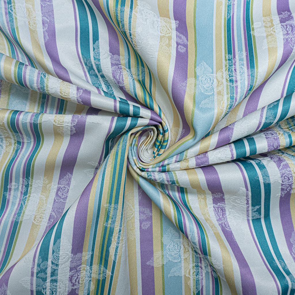 G2DSTRIPE5F3233.jpg 140CM GOLD STRIPE JAQUARD FABRIC - Image 3