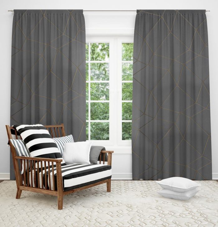 280CM INFINITY CURTAIN - COGNAC - Image 2