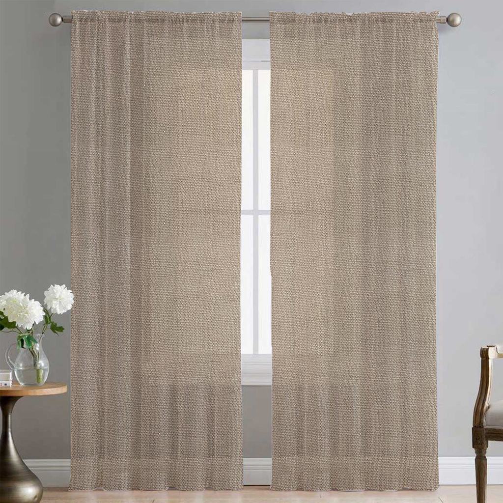 GFH0985FB232.jpg 280CM DIOR SHEER CURTAIN - SAND - Image 2