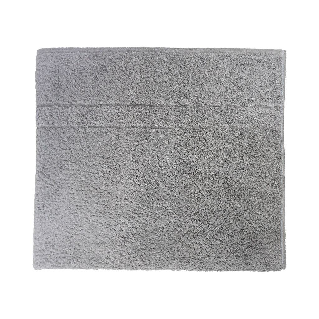 GMPBS5FSI231-2.jpg 100X175CM MARATHON  BATH SHEETS - SILVER - Image 1