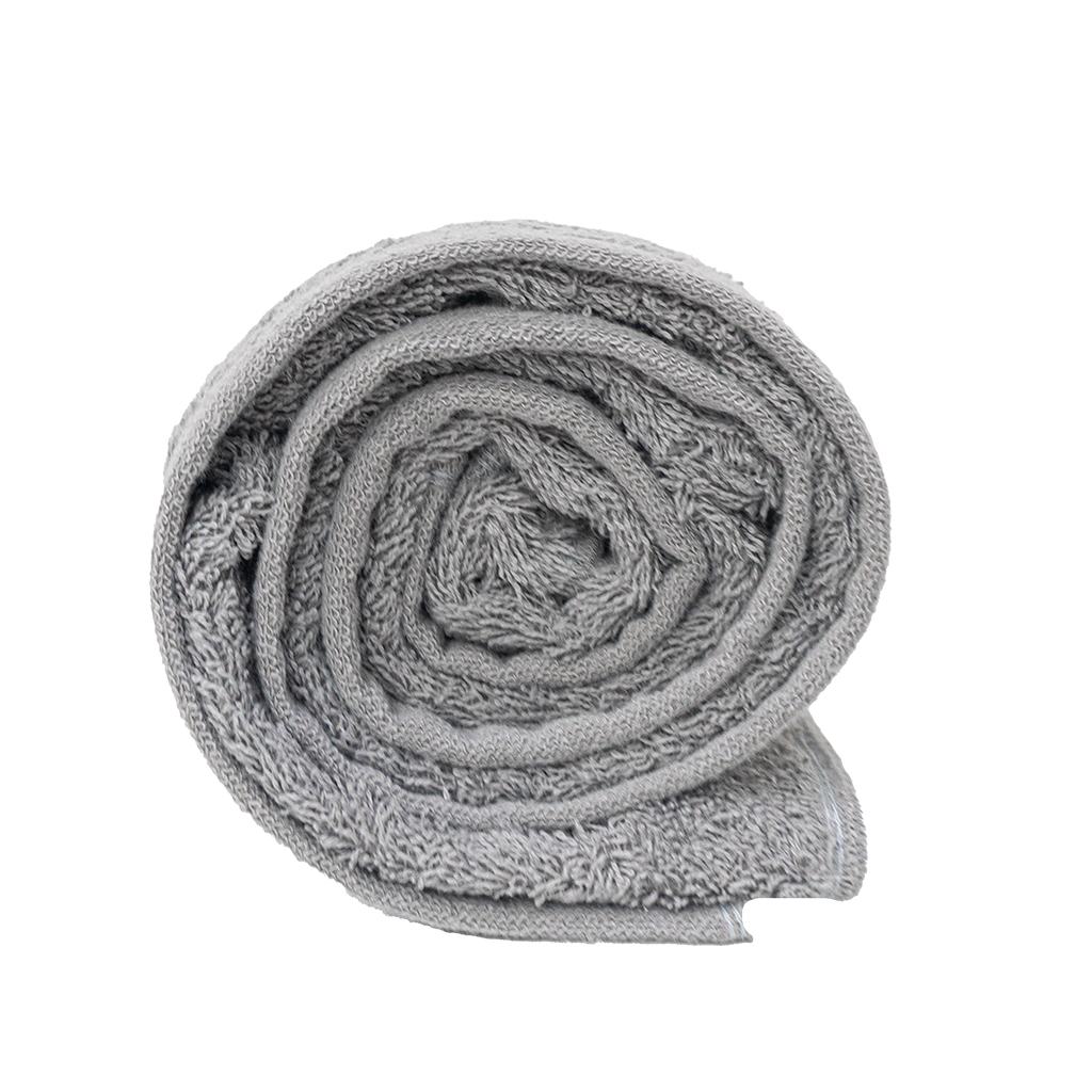 GMPBS5FSI232-2.jpg 100X175CM MARATHON  BATH SHEETS - SILVER - Image 2