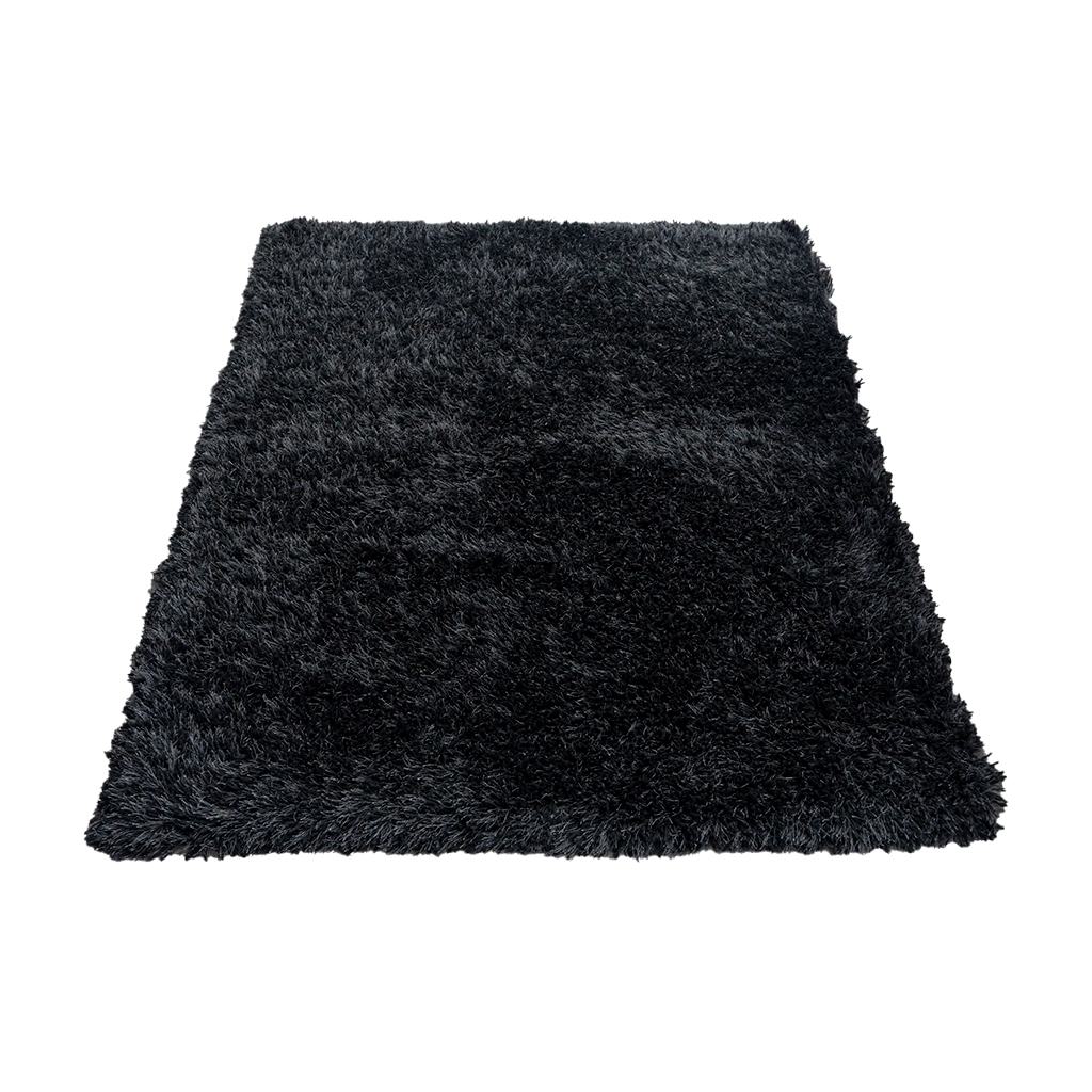 GS1205FCH231.jpg GLAMOUR SHAGGY 120x160 CHARCOAL - Image 1