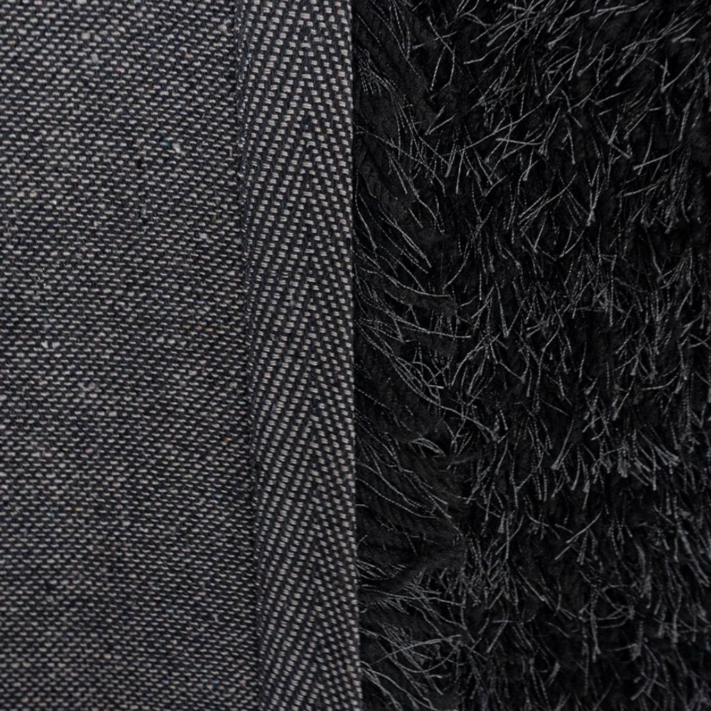 GS805FCH232.jpg GLAMOUR SHAGGY CHARCOAL - Image 2