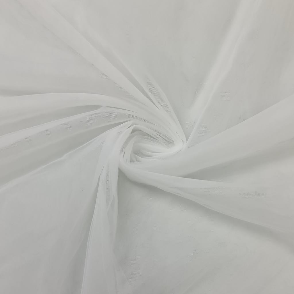 HAYAL5FIVORY231.jpg 300CM QLTY TURKISH POLYESTER HAYAL TULLE - IVORY - Image 1