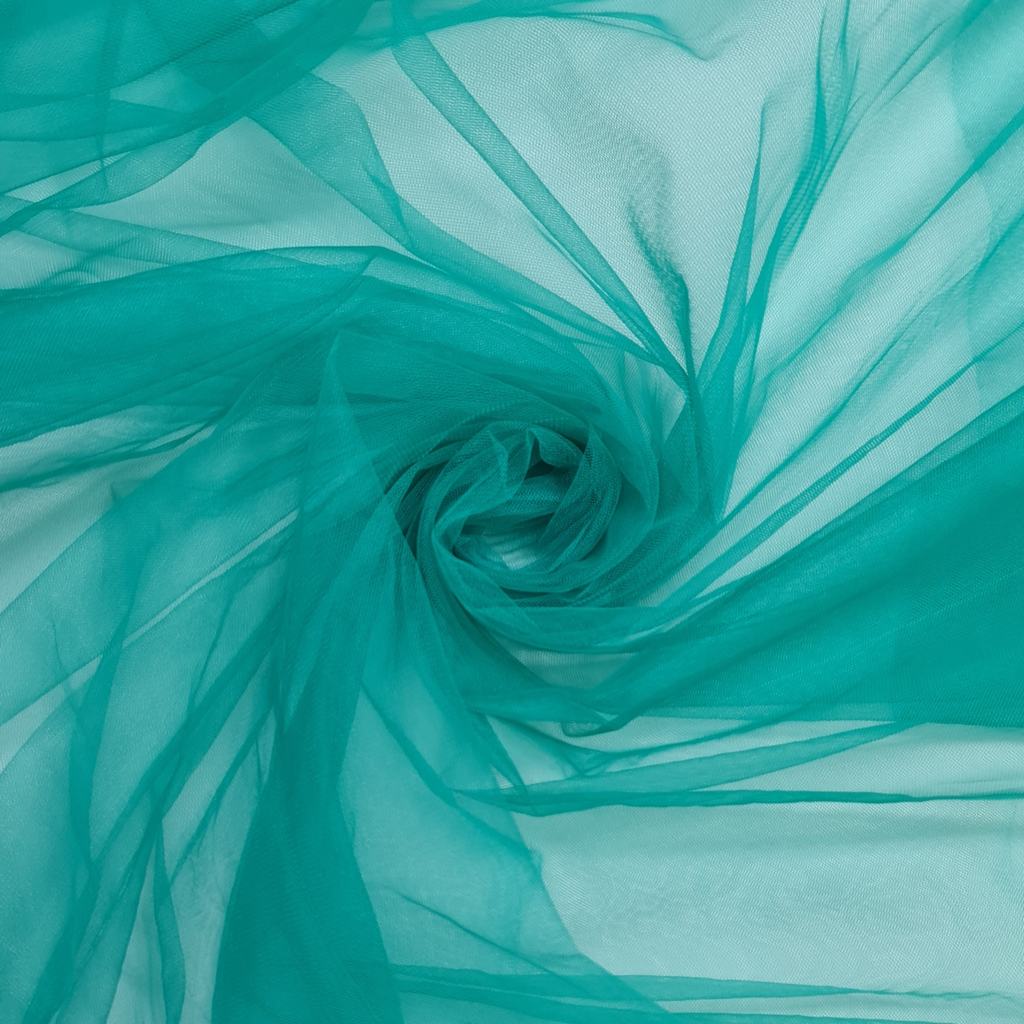 HAYAL5FJADE231.jpg 300CM QLTY TURKISH POLYESTER HAYAL TULLE - JADE - Image 1