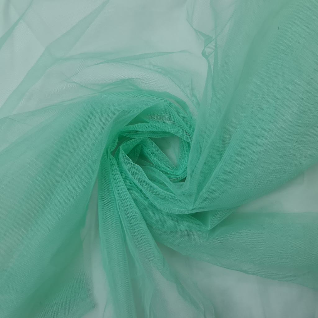 HAYAL5FMINT231.jpg 300CM QLTY TURKISH POLYESTER HAYAL TULLE - MINT - Image 1