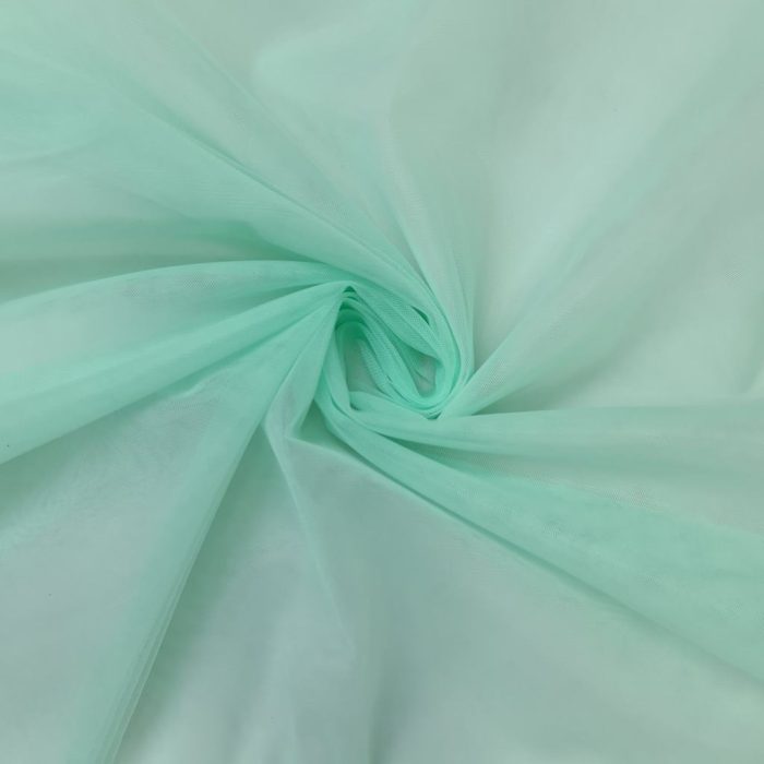 300CM QLTY TURKISH POLYESTER HAYAL TULLE - MOSS GREEN - Image 1