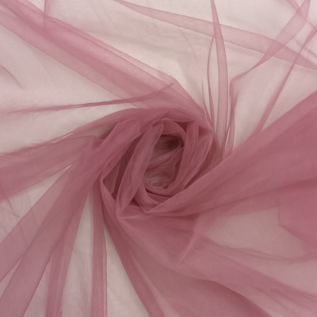HAYAL5FROSEWOOD231.jpg 300CM QLTY TURKISH POLYESTER HAYAL TULLE - ROSEWOOD - Image 1