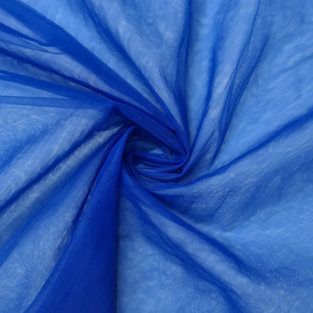 HAYAL5FROYAL20BLUE231.jpg 300CM QLTY TURKISH POLYESTER HAYAL TULLE - ROYAL BLUE - Image 1