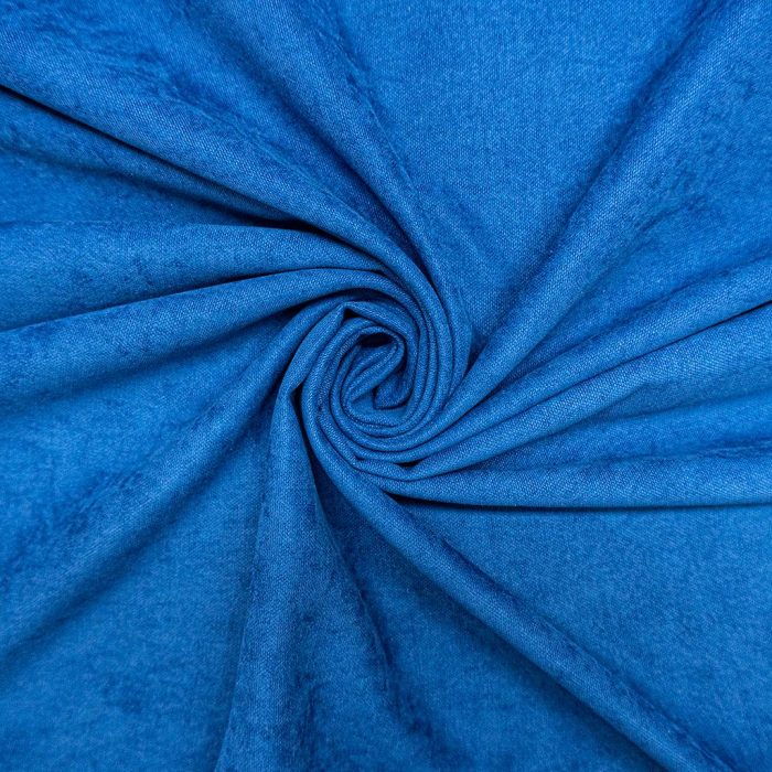 140CM HAZAN UPHOLSTERY FABRIC-ROYAL BLUE - Image 3