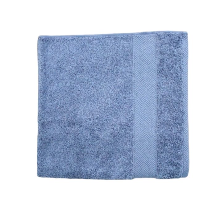 70X140 INDULGENCE BATH TOWEL DENIM - Image 1