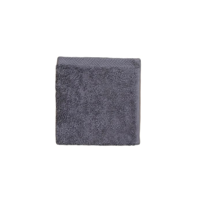 30X30 INDULGENCE FACE CLOTH - CHARCOAL CLOUD - Image 1
