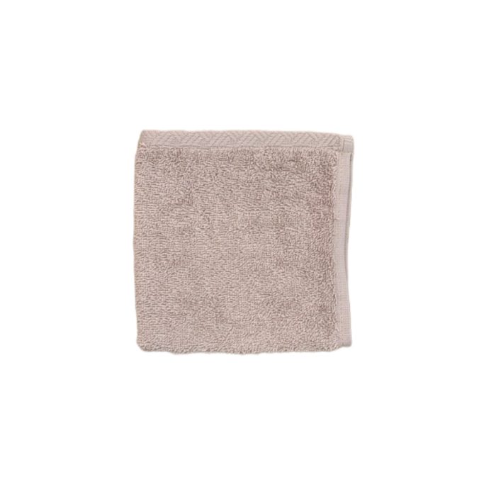 30X30 INDULGENCE FACE CLOTH - MOCHA - Image 1