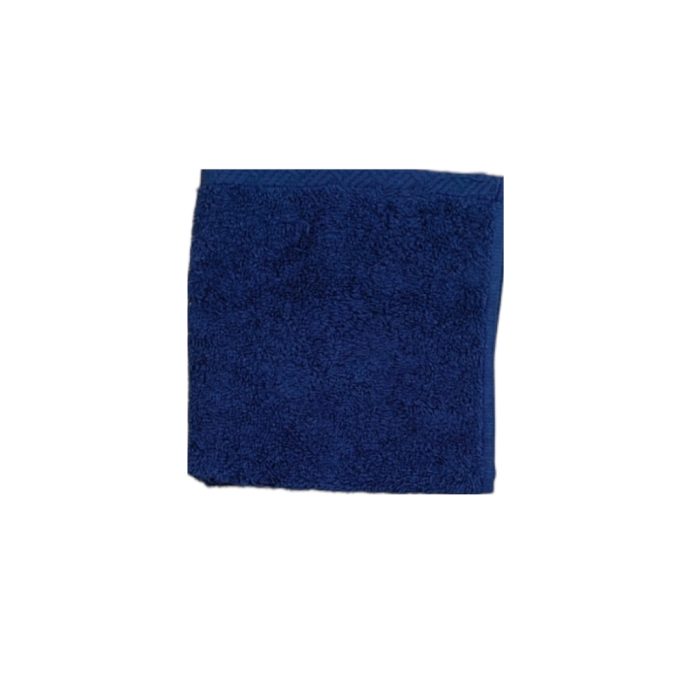 30X30 INDULGENCE FACE CLOTH - NAVY - Image 1