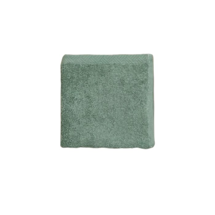 30X30 INDULGENCE FACE CLOTH - SAGE - Image 1