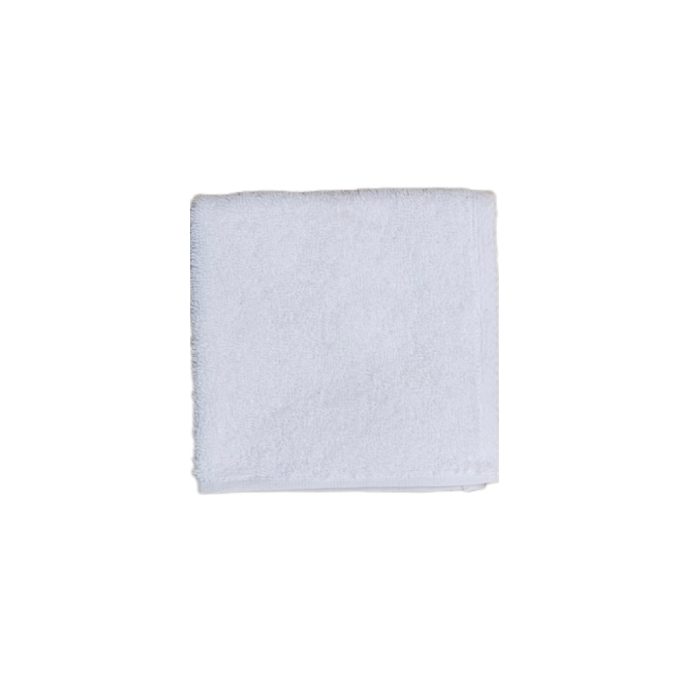30X30 INDULGENCE FACE CLOTH - WHITE - Image 1