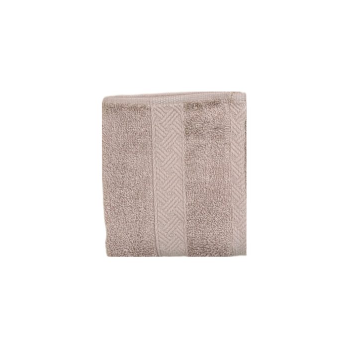 30X50 INDULGENCE GUEST TOWEL MOCHA - Image 1