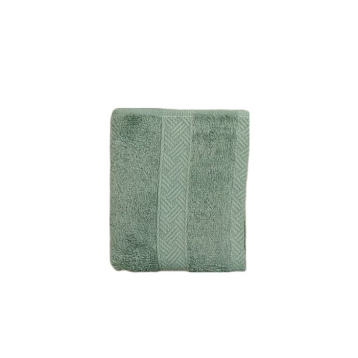 30X50 INDULGENCE GUEST TOWEL SAGE - Image 1