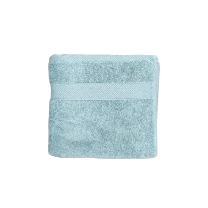 50X90 INDULGENCE HAND TOWEL DUCK EGG ETHER - Image 1