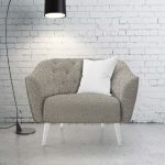140CM MADSEN UPHOLSTERY - SLEET - Image 2