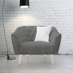 140CM PICCOLINA UPHOLSTERY-MUSHROOM - Image 2