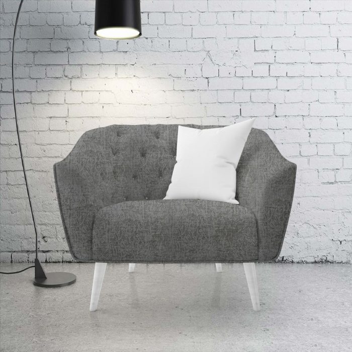 140CM PICCOLINA UPHOLSTERY-MUSHROOM - Image 2