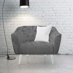 140CM CODCY UPHOLSTERY - MUSHROOM - Image 2