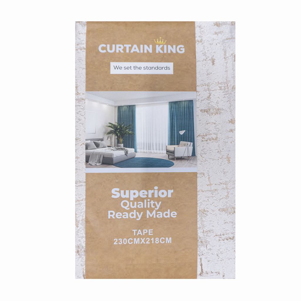 JLRMT5F1231.jpg READY MADE JULIA 230X218 TAPED - GOLD - Image 1