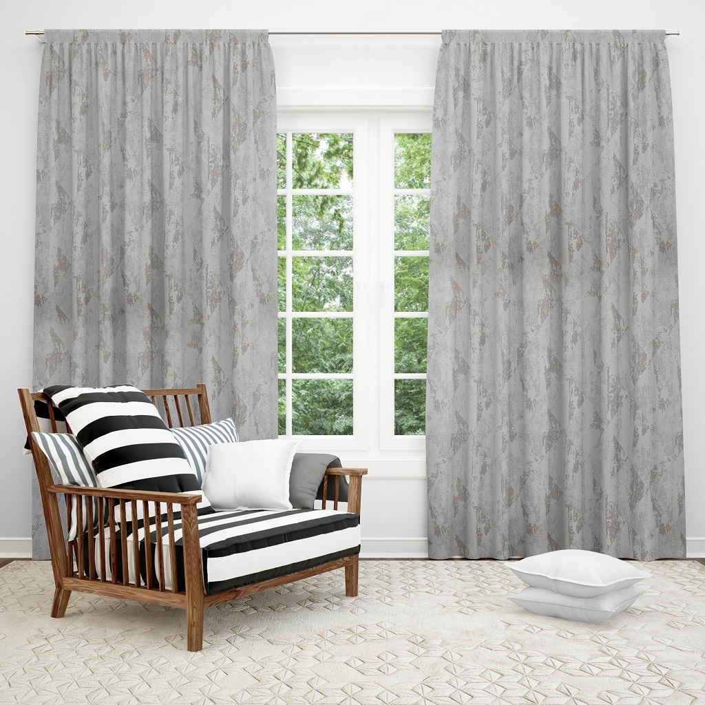 JY0145FB232.jpg 280CM JACQUARD CURTAIN - BEIGE - Image 2