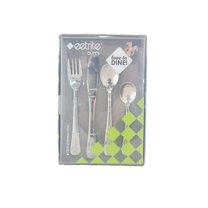 4PC BUNNY CUTLERY SET - Image 1