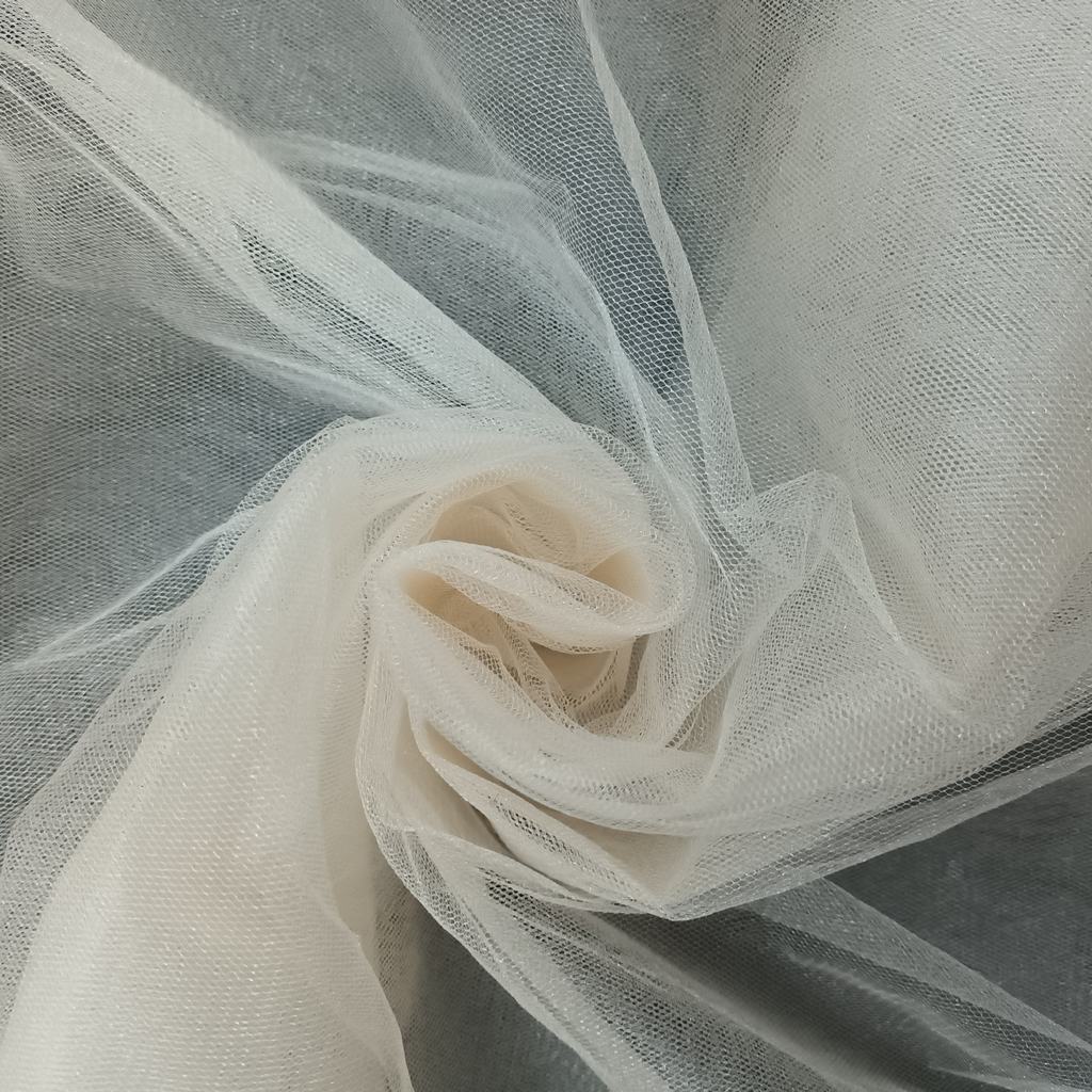 KRISTAL5FCHAMPAGNE.jpg 300CM QLTY TURKISH POLYESTER TULLE - CHAMPAGNE - Image 1