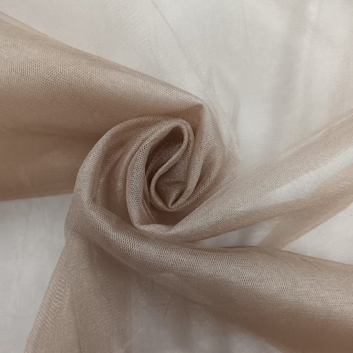 300CM QLTY TURKISH POLYESTER TULLE - DESERT - Image 1