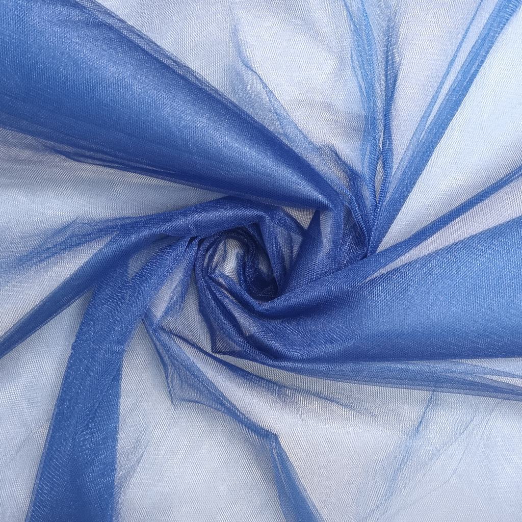 KRISTAL5FGALAXY20BLUE231.jpg 300CM QLTY TURKISH POLYESTER TULLE - GALAXY BLUE - Image 1