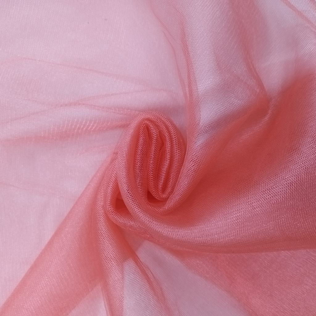 KRISTAL5FGERANIUM.jpg 300CM QLTY TURKISH POLYESTER TULLE - GERANIUM - Image 1