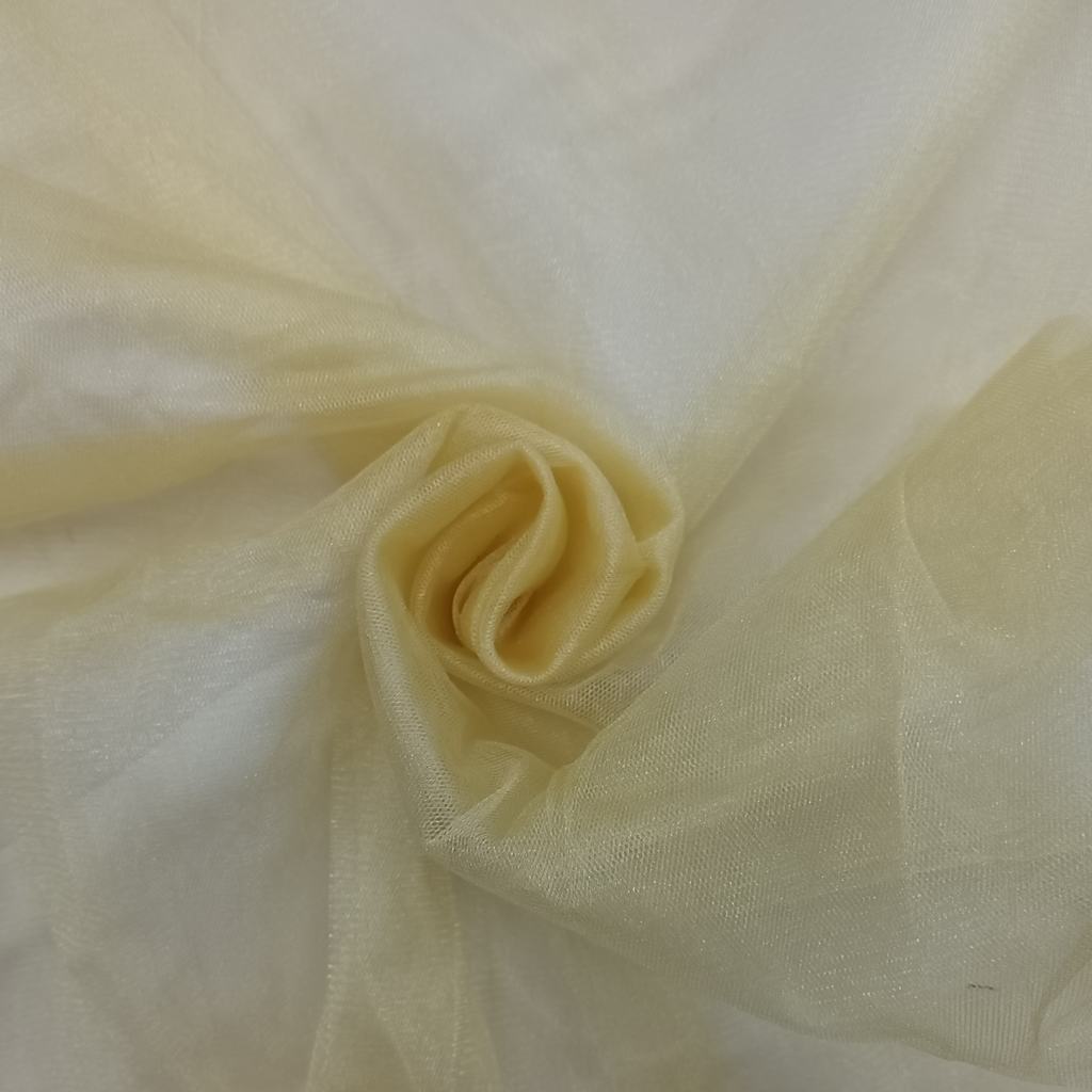 KRISTAL5FGOLD.jpg 300CM QLTY TURKISH POLYESTER TULLE - GOLD - Image 1