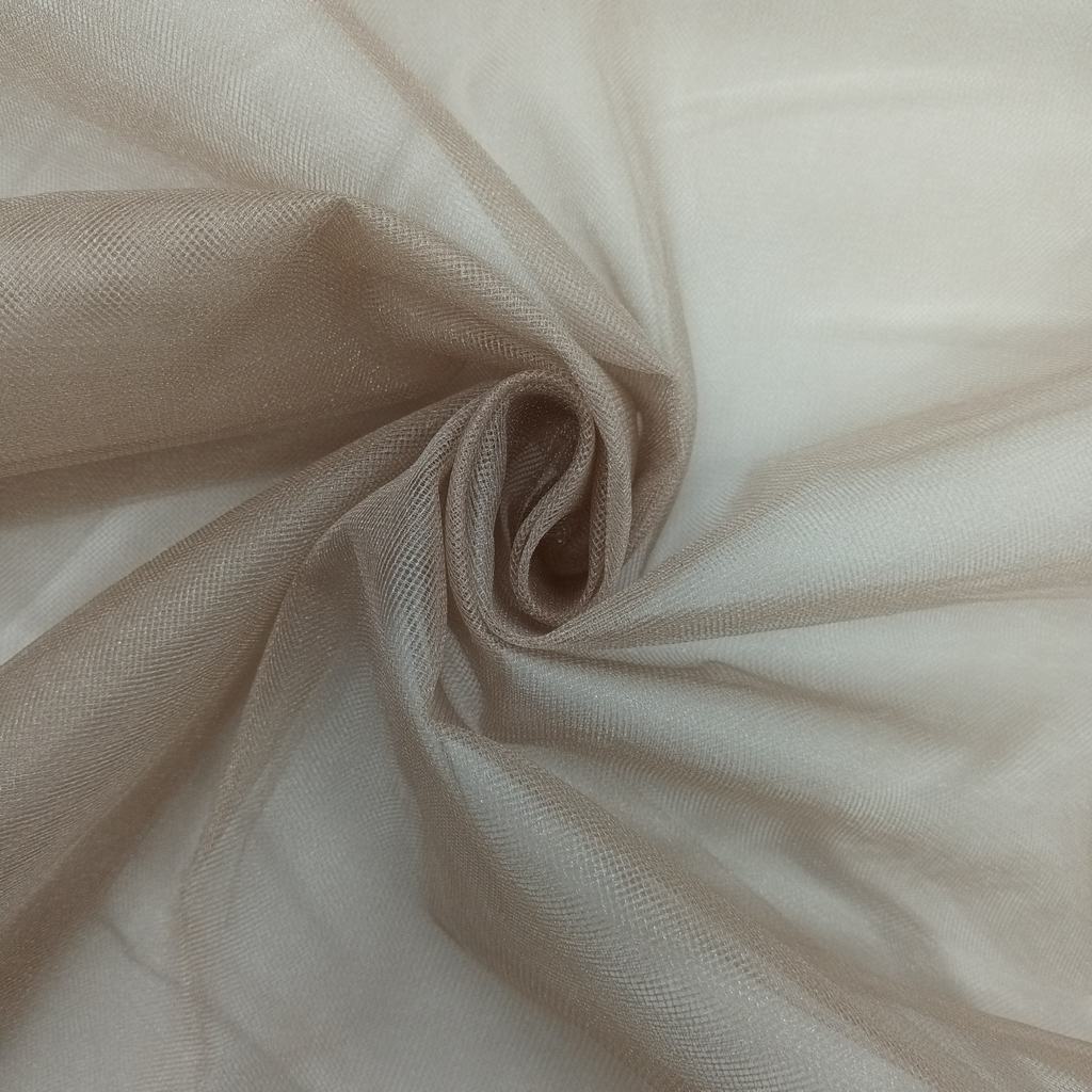 KRISTAL5FMUSHROOM.jpg 300CM QLTY TURKISH POLYESTER TULLE - MUSHROOM - Image 1