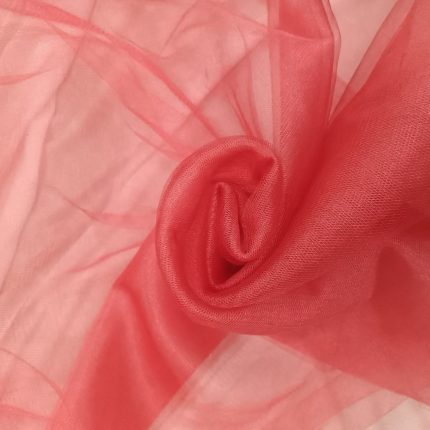 300CM QLTY TURKISH POLYESTER TULLE - SCARLET