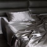 SATIN SHEET KING -CHARCOAL - Image 2