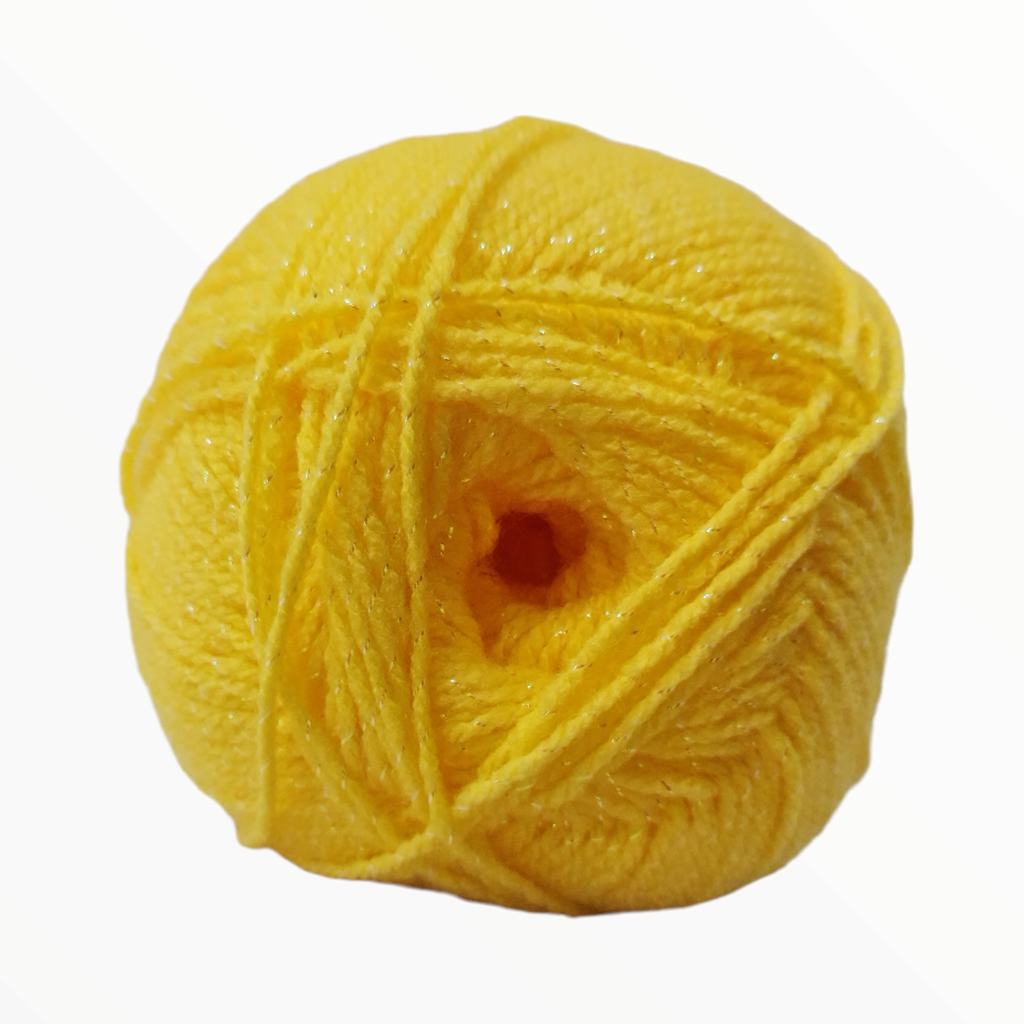 LTD5F01.jpg LOLLIPOP TWINKLE DK 100G - YELLOW - Image 1