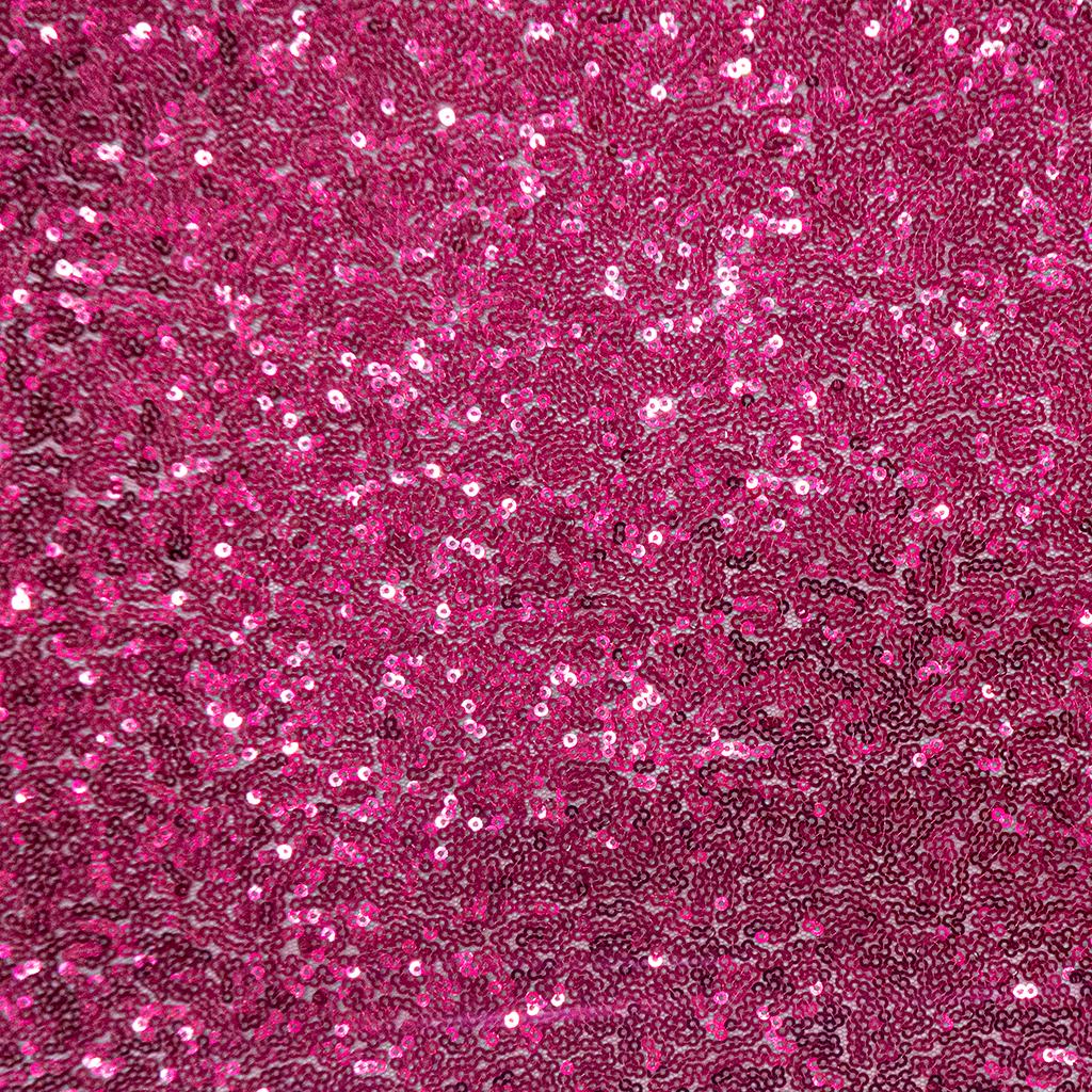 M2DST5FCERISE231.jpg 115CM SEQUINS TULLE - Image 1