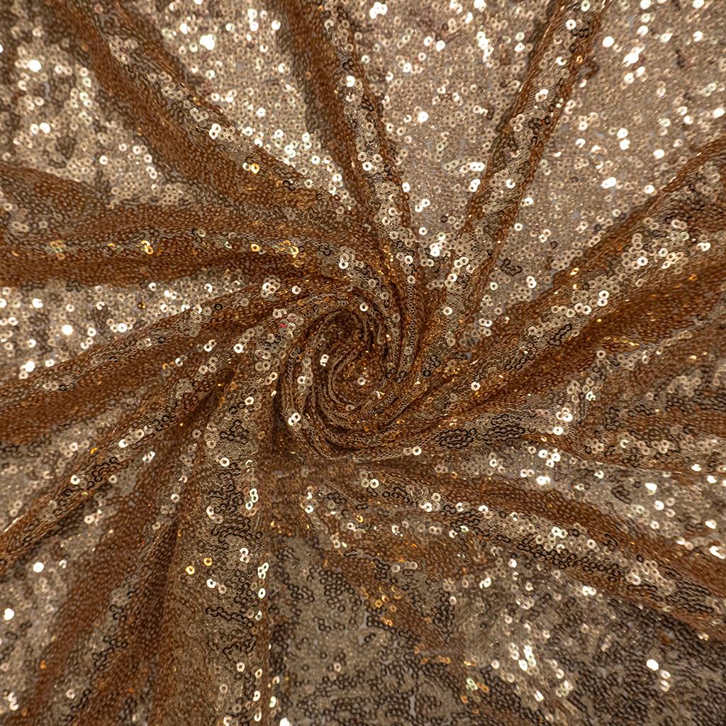 M2DST5FDK20GOLD23220.jpg 115CM SEQUINS TULLE - Image 2