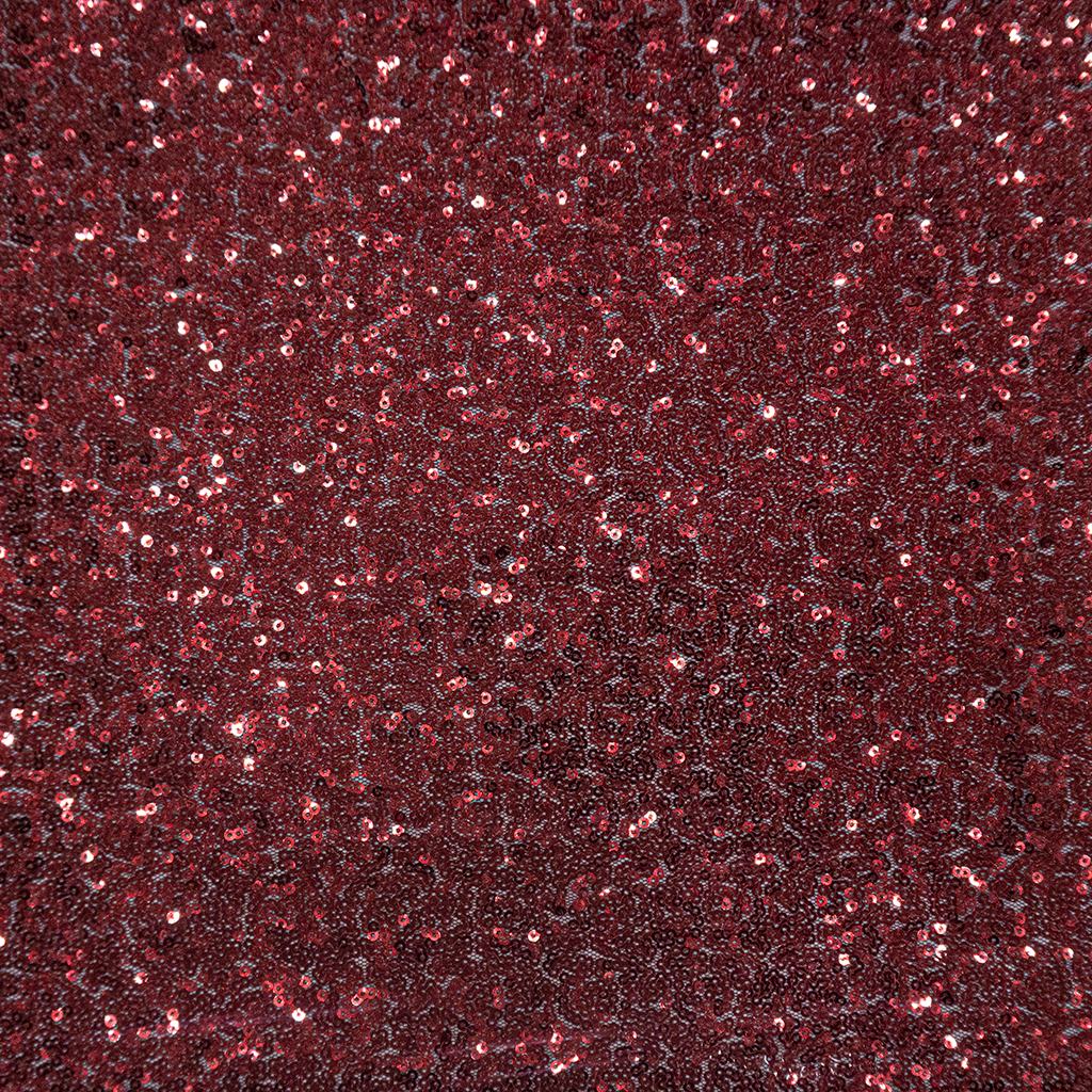 M2DST5FMAROON231.jpg 115CM SEQUINS TULLE - Image 1