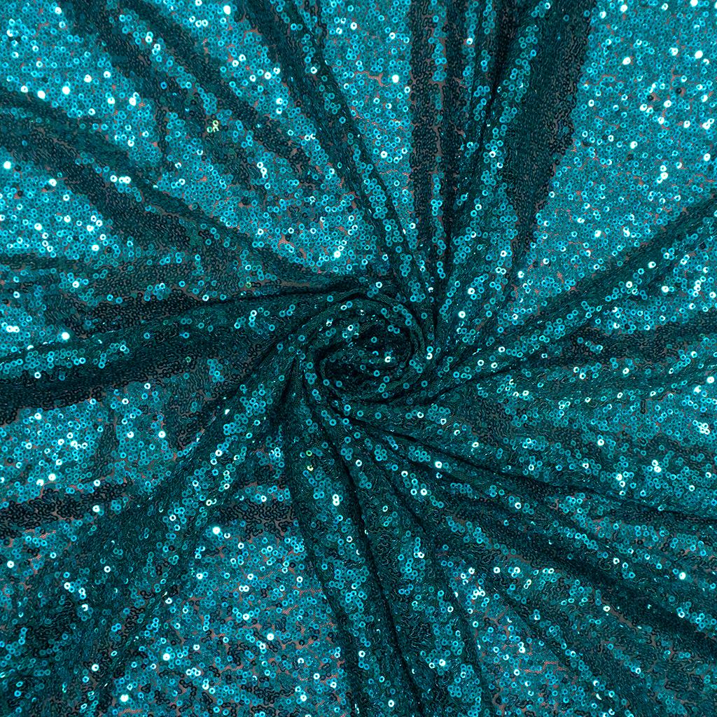 M2DST5FSAPPHIRE232.jpg 115CM SEQUINS TULLE - Image 2