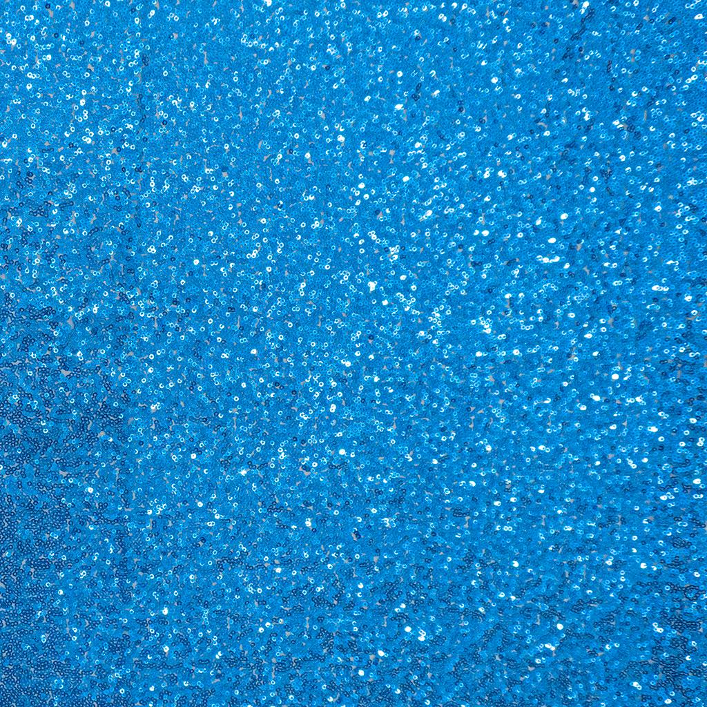 M2DST5FTURQ20BLUE231.jpg 115CM SEQUINS TULLE - Image 1