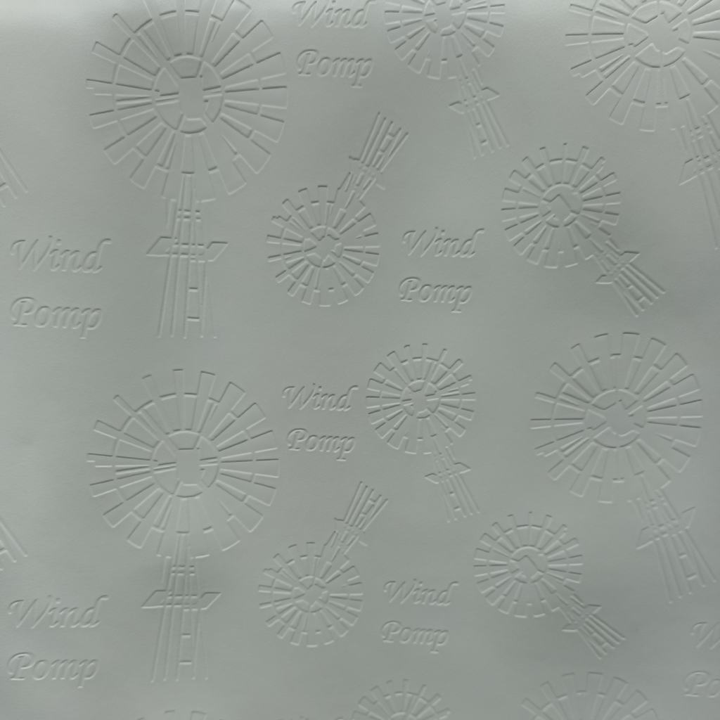 M41EV5FWHITE231.jpg 140CM EMBOSSED VINYL - WHITE - Image 1