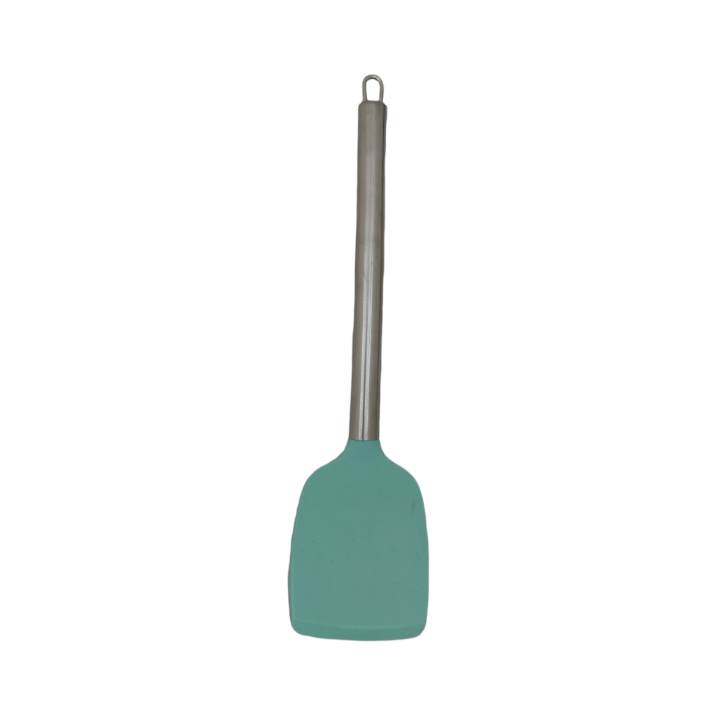 MB2D157915F3.jpg STEEL HANDLE SILICONE LIFTER GREEN - Image 1