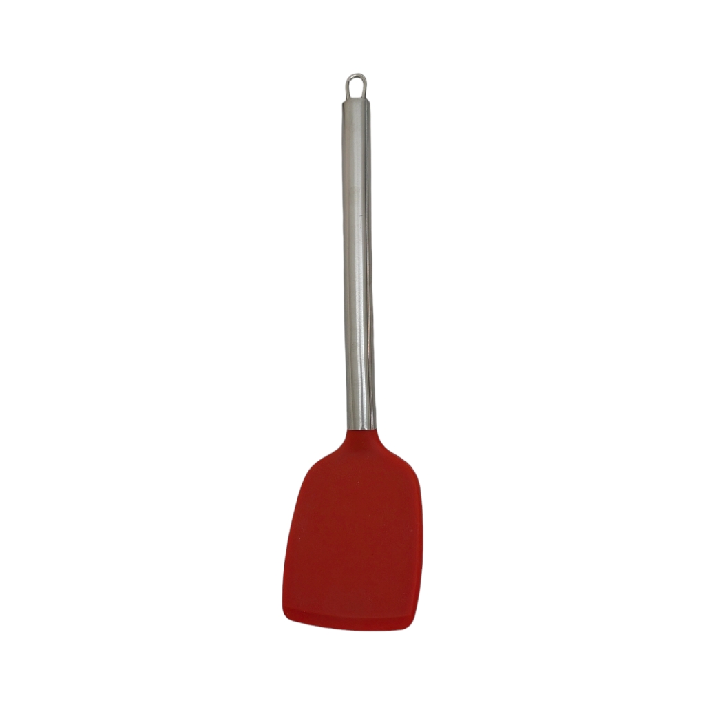 MB2D157915F4.jpg STEEL HANDLE SILICONE LIFTER RED - Image 1