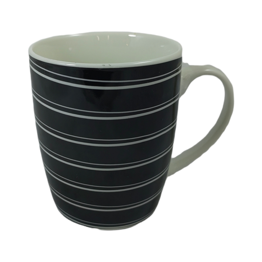 MB2D244275F4.jpg MUGS STRIPE BLACK - Image 1