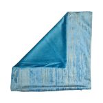 CUSHION COVER SUEDE PRINT TEAL - Image 2